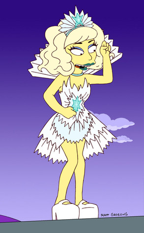 Lady Gaga, The Simpsons Lady Gaga, The Simpsons